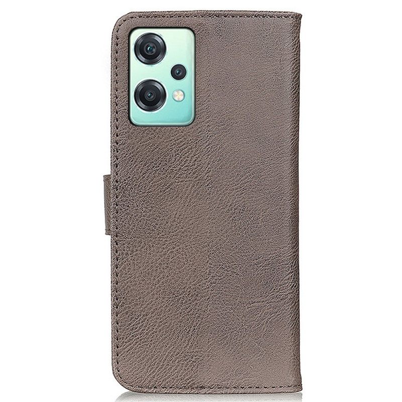 Flip Case OnePlus Nord CE 2 Lite 5G Keinonahka Khazneh