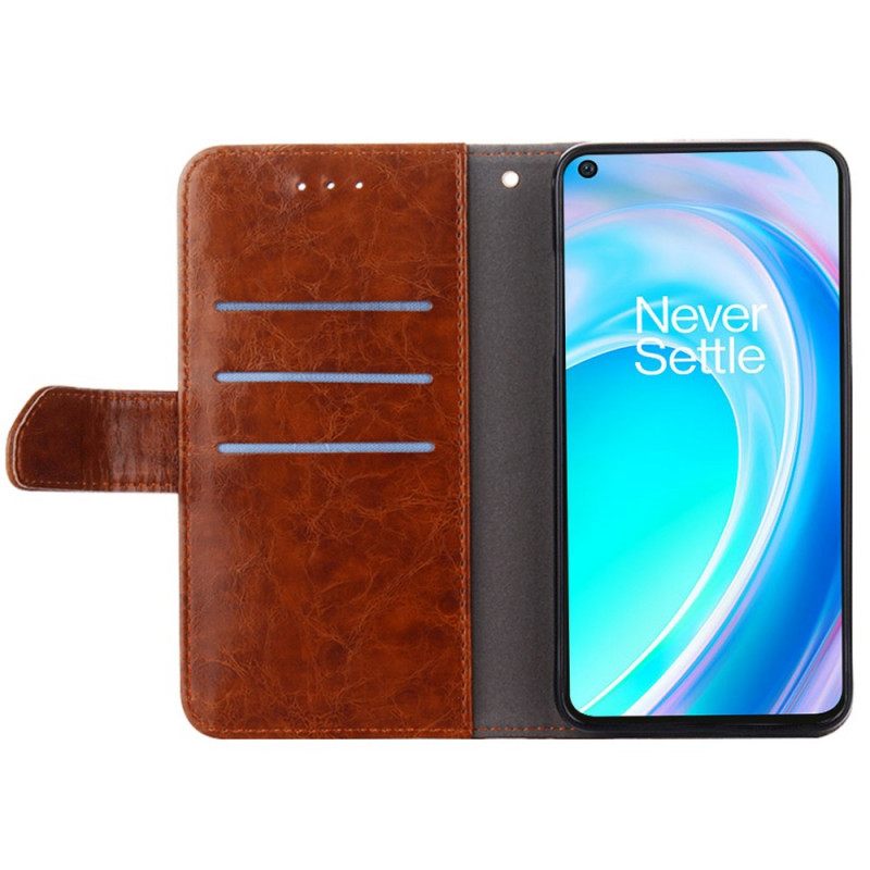 Flip Case OnePlus Nord CE 2 Lite 5G Paljaat Saumat