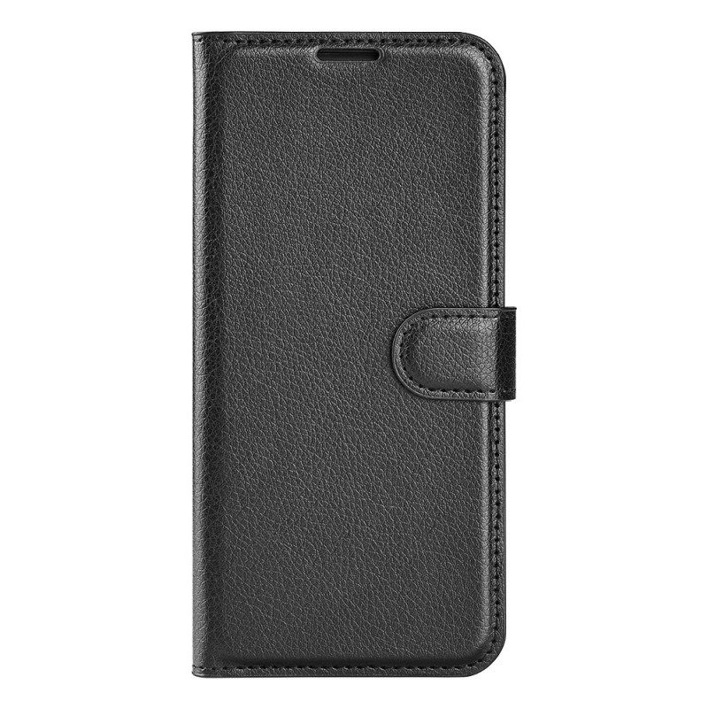 Kotelot OnePlus Nord CE 2 Lite 5G Classic Litchi Faux Leather