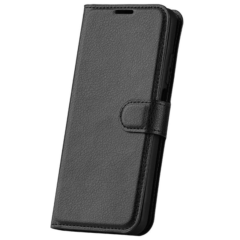 Kotelot OnePlus Nord CE 2 Lite 5G Classic Litchi Faux Leather