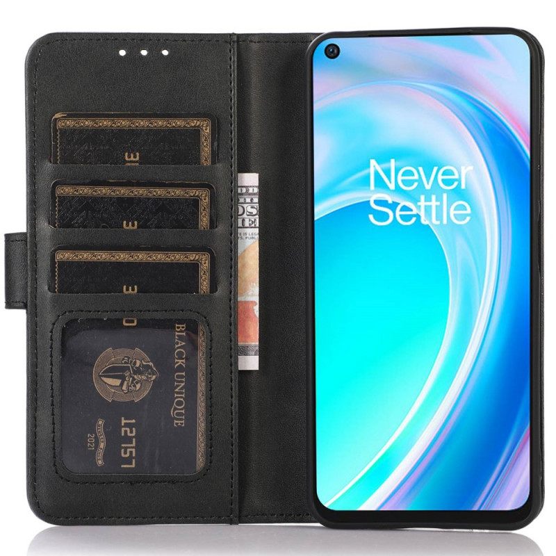 Kotelot OnePlus Nord CE 2 Lite 5G Plain Leather Effect