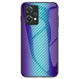 Kuori OnePlus Nord CE 2 Lite 5G Carbon Fiber Karkaistu Lasi