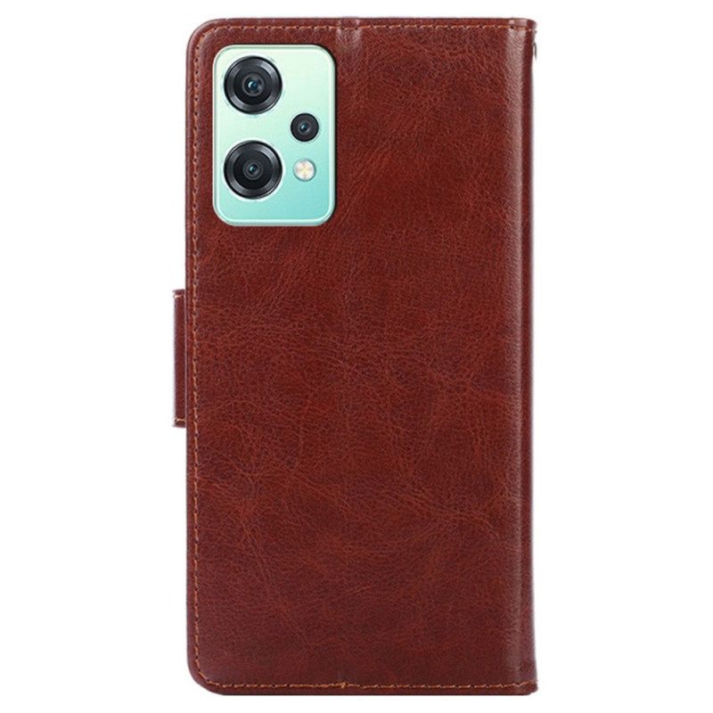 Nahkakotelo OnePlus Nord CE 2 Lite 5G Faux Leather Vintage