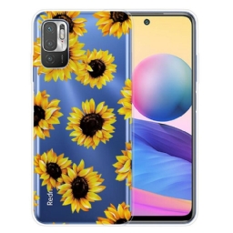 Case Xiaomi Redmi Note 10 5G / Poco M3 Pro 5G Auringonkukat