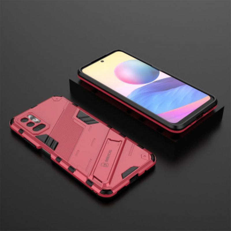 Case Xiaomi Redmi Note 10 5G / Poco M3 Pro 5G Irrotettava Kaksiasentoinen Handsfree-jalusta