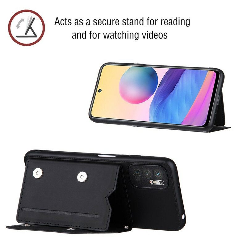 Case Xiaomi Redmi Note 10 5G / Poco M3 Pro 5G Olkahihna Korttipidike