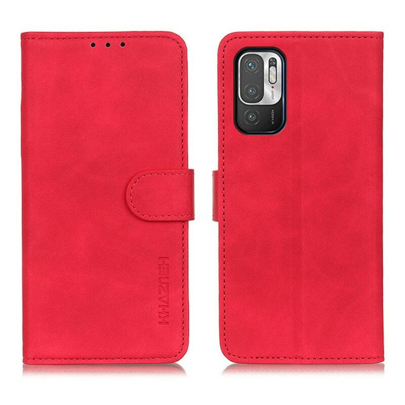 Flip Case Xiaomi Redmi Note 10 5G / Poco M3 Pro 5G Khazneh Nahkaefekti