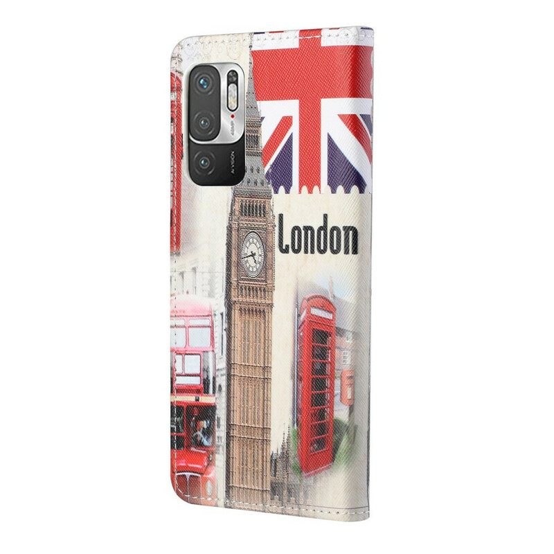 Flip Case Xiaomi Redmi Note 10 5G / Poco M3 Pro 5G London Life