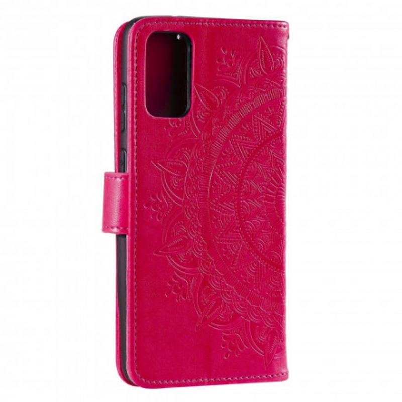 Flip Case Xiaomi Redmi Note 10 5G / Poco M3 Pro 5G Mandala Sun