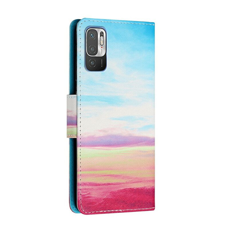 Kotelot Xiaomi Redmi Note 10 5G / Poco M3 Pro 5G Auringonlasku