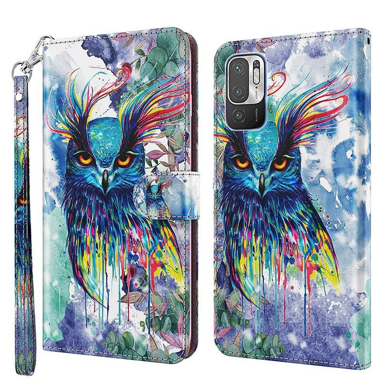 Kotelot Xiaomi Redmi Note 10 5G / Poco M3 Pro 5G Bird Watercolour