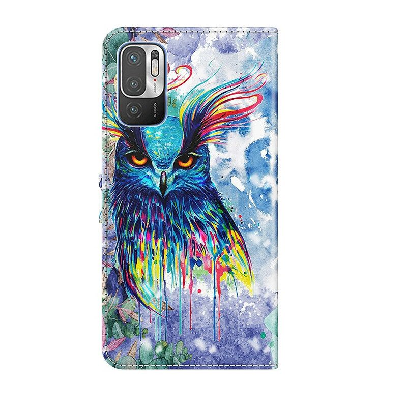 Kotelot Xiaomi Redmi Note 10 5G / Poco M3 Pro 5G Bird Watercolour