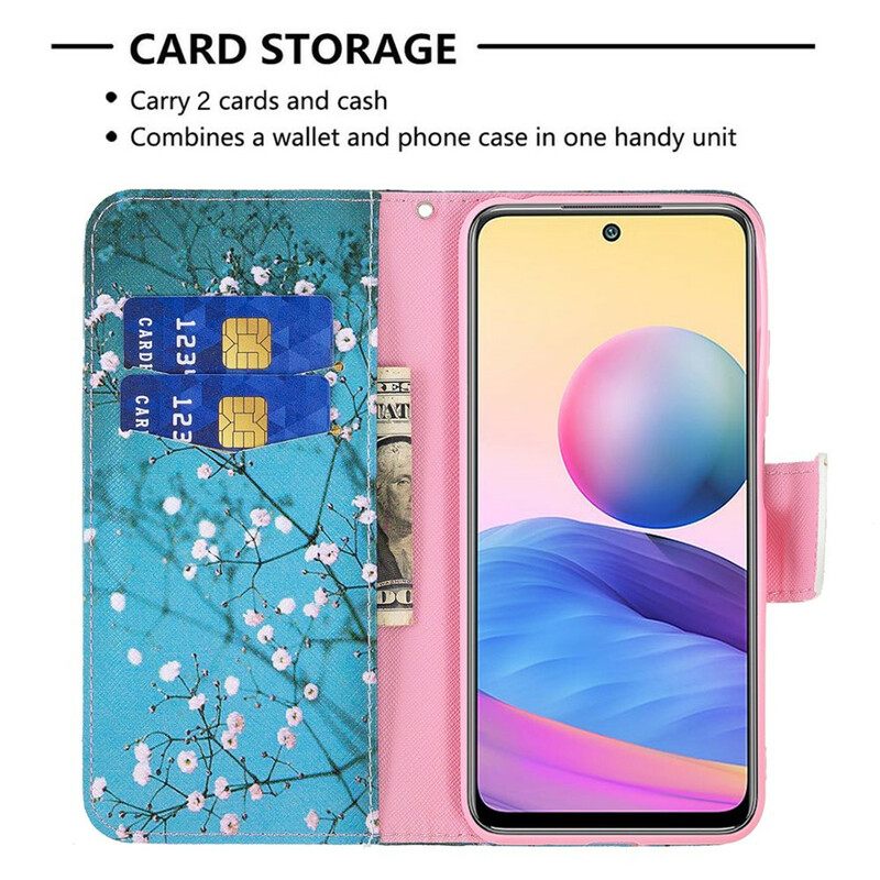 Kotelot Xiaomi Redmi Note 10 5G / Poco M3 Pro 5G Blossom Tree