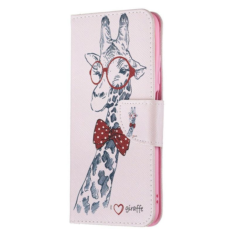 Kotelot Xiaomi Redmi Note 10 5G / Poco M3 Pro 5G Brainy Giraffe