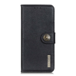 Kotelot Xiaomi Redmi Note 10 5G / Poco M3 Pro 5G Faux Leather Split Retro Khazneh