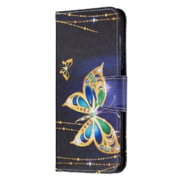 Kotelot Xiaomi Redmi Note 10 5G / Poco M3 Pro 5G Magic Butterfly