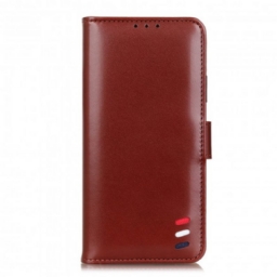 Kotelot Xiaomi Redmi Note 10 5G / Poco M3 Pro 5G Tricolor Leather Effect