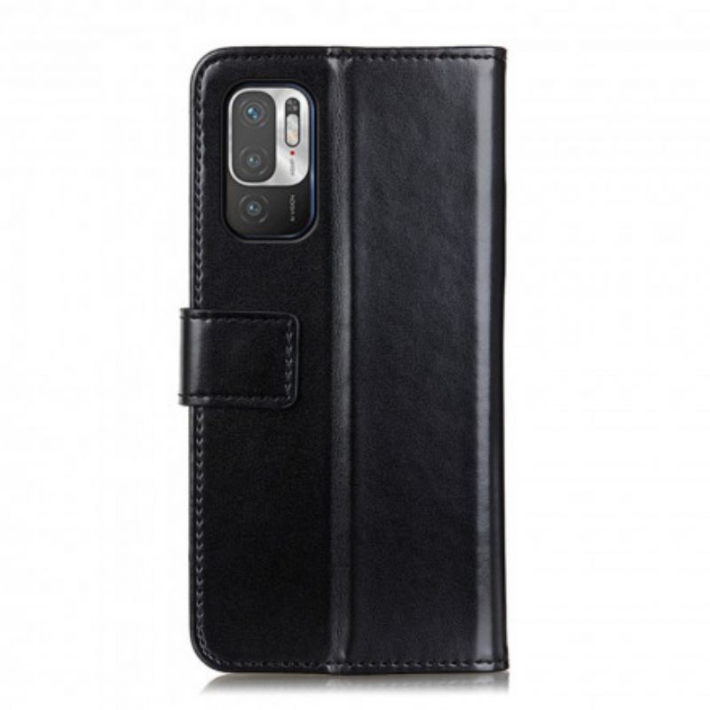 Kotelot Xiaomi Redmi Note 10 5G / Poco M3 Pro 5G Tricolor Leather Effect