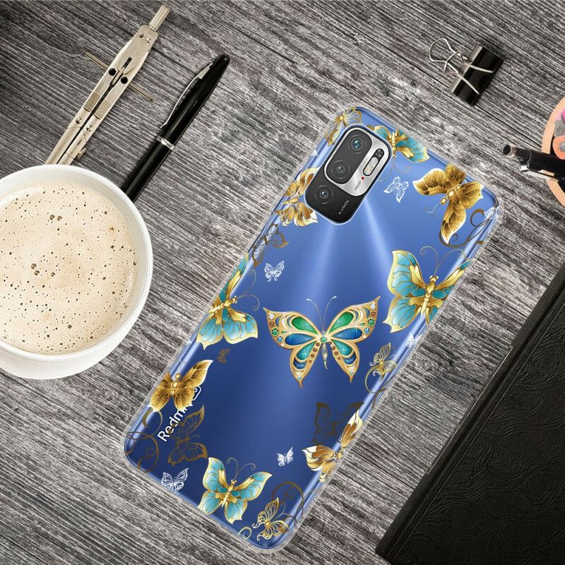 Kuori Xiaomi Redmi Note 10 5G / Poco M3 Pro 5G Butterflies Design