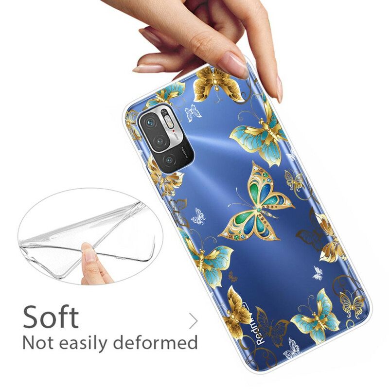 Kuori Xiaomi Redmi Note 10 5G / Poco M3 Pro 5G Butterflies Design