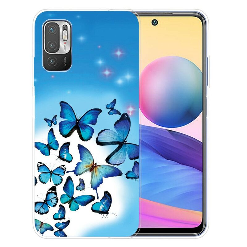 Kuori Xiaomi Redmi Note 10 5G / Poco M3 Pro 5G Butterflies Perhoset