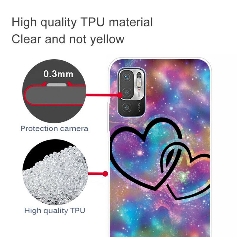 Kuori Xiaomi Redmi Note 10 5G / Poco M3 Pro 5G Chaised Hearts