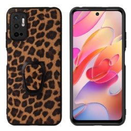 Kuori Xiaomi Redmi Note 10 5G / Poco M3 Pro 5G Leopard Ring Tuki