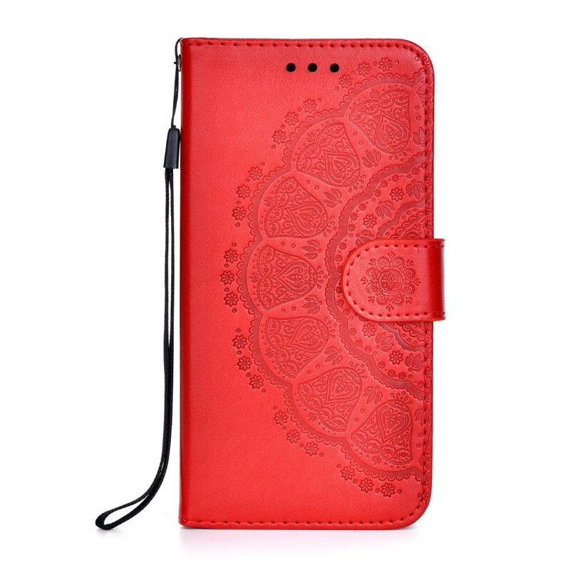 Nahkakotelo Xiaomi Redmi Note 10 5G / Poco M3 Pro 5G Mandala Totem