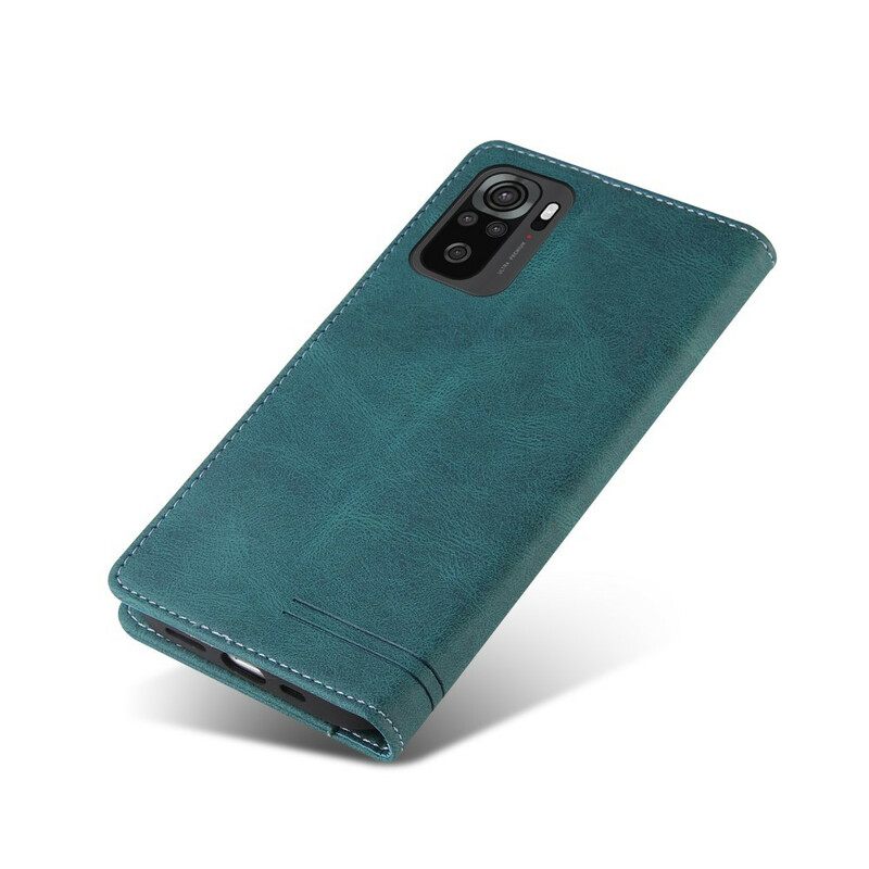 Puhelinkuoret Xiaomi Redmi Note 10 5G / Poco M3 Pro 5G Kotelot Flip Faux Leather Gq.utrobe