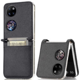 Case Huawei P50 Pocket Texture Leather Korttikotelo