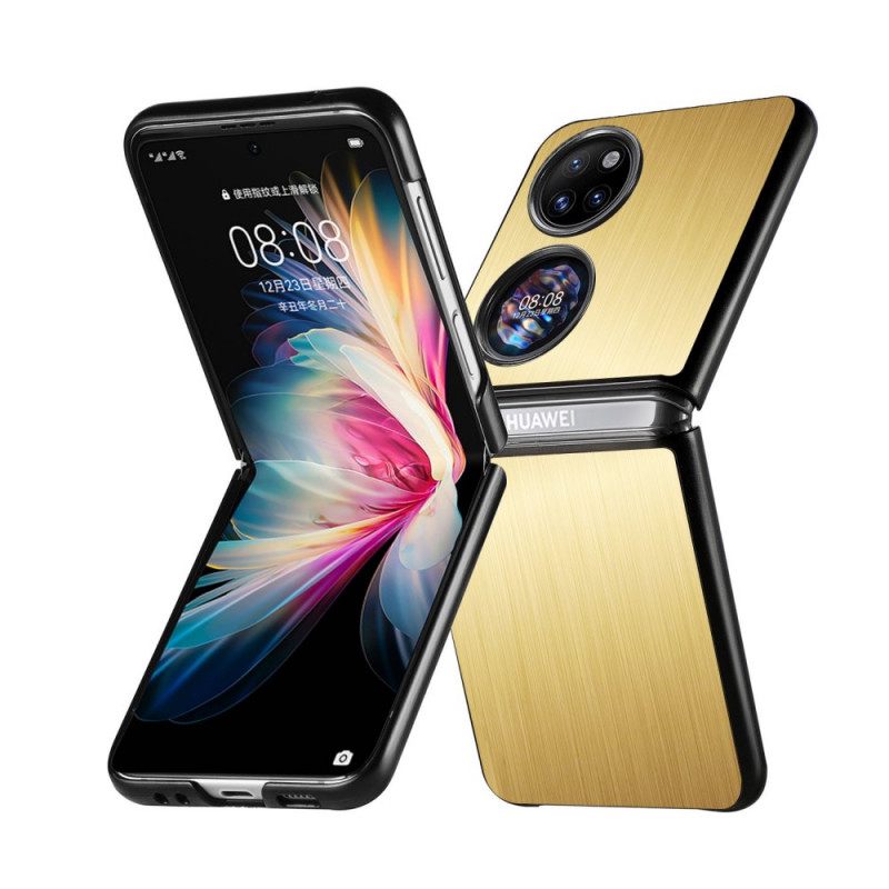 Kuori Huawei P50 Pocket Harjattu Metalliefekti