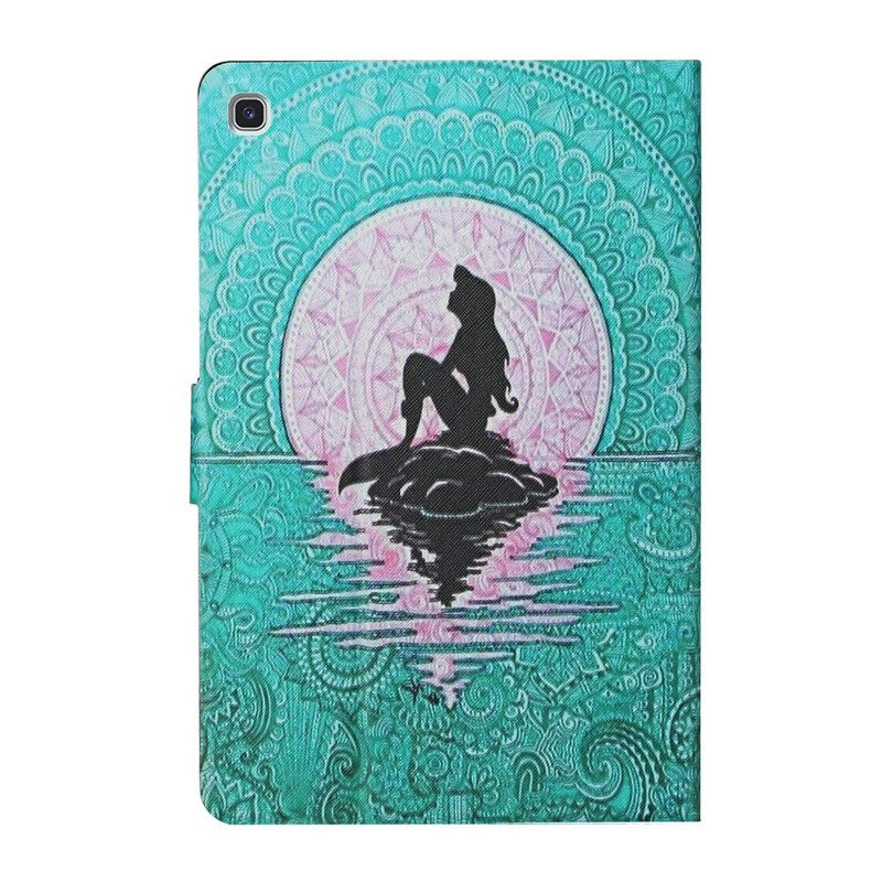 Flip Case Samsung Galaxy Tab S6 Lite Mermaid Mandala