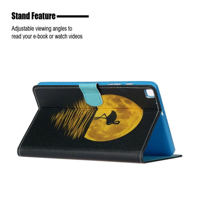 Flip Case Samsung Galaxy Tab S6 Lite Moon