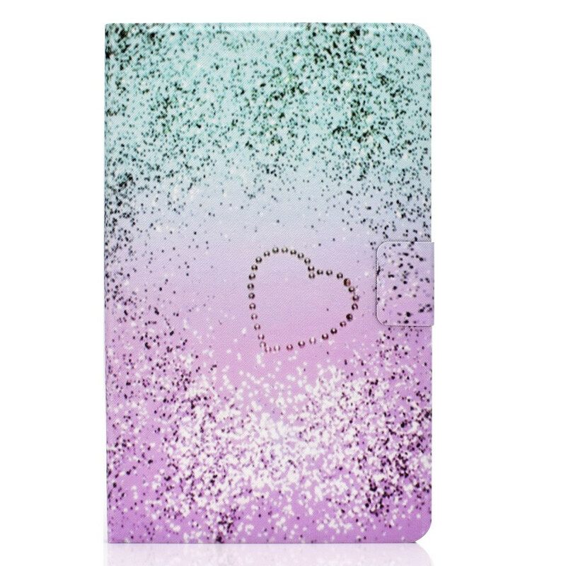 Flip Case Samsung Galaxy Tab S6 Lite Shiny Glitter