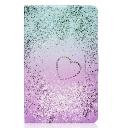 Flip Case Samsung Galaxy Tab S6 Lite Shiny Glitter