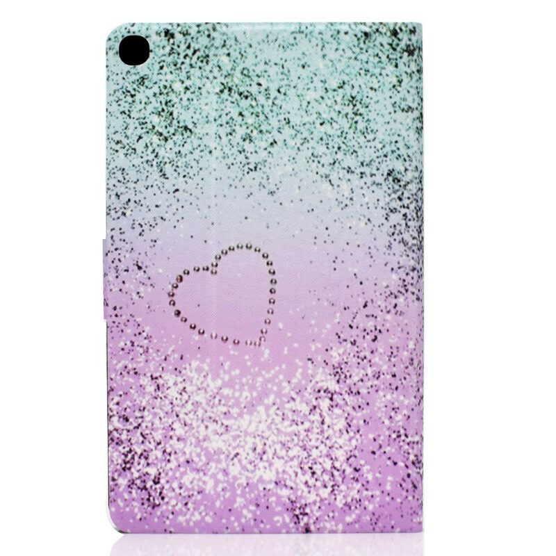 Flip Case Samsung Galaxy Tab S6 Lite Shiny Glitter