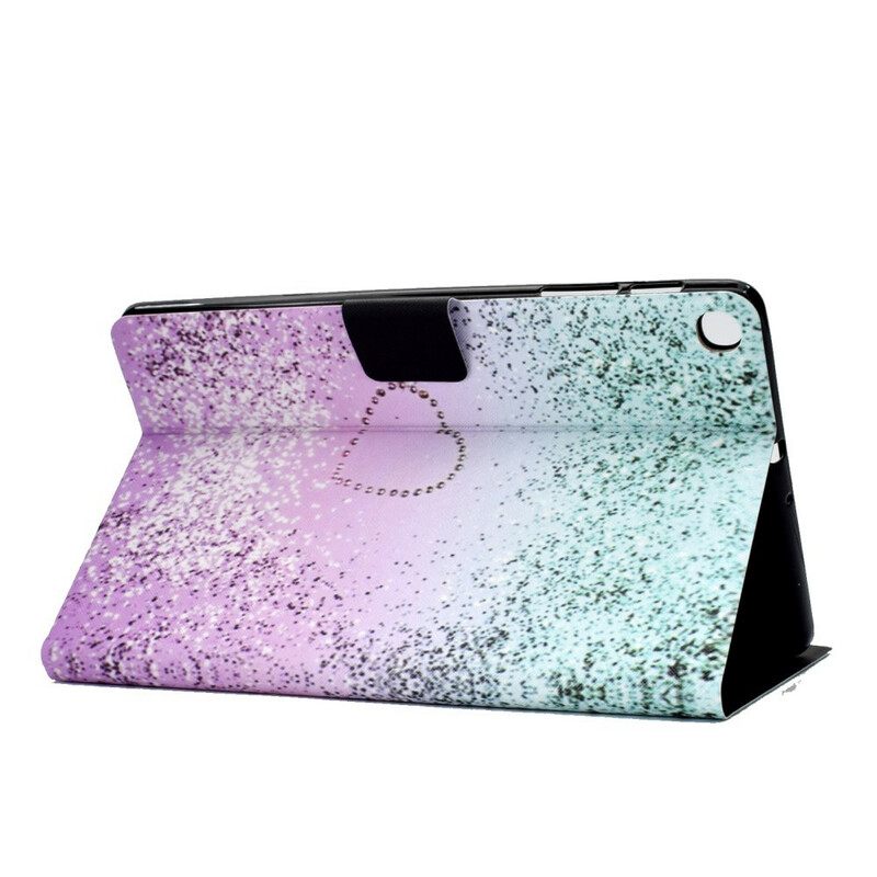 Flip Case Samsung Galaxy Tab S6 Lite Shiny Glitter