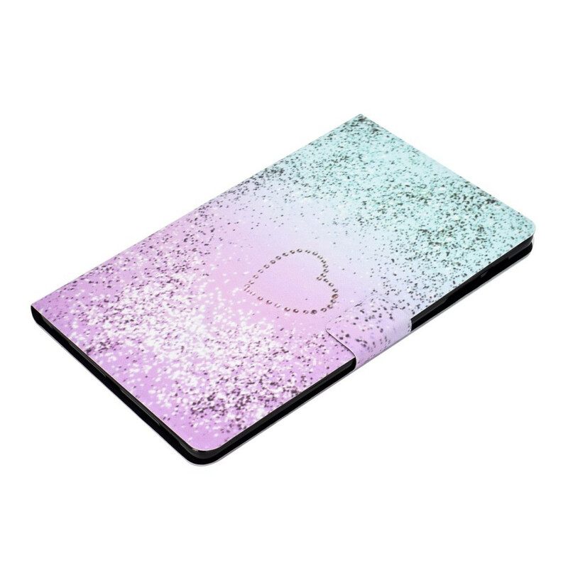 Flip Case Samsung Galaxy Tab S6 Lite Shiny Glitter