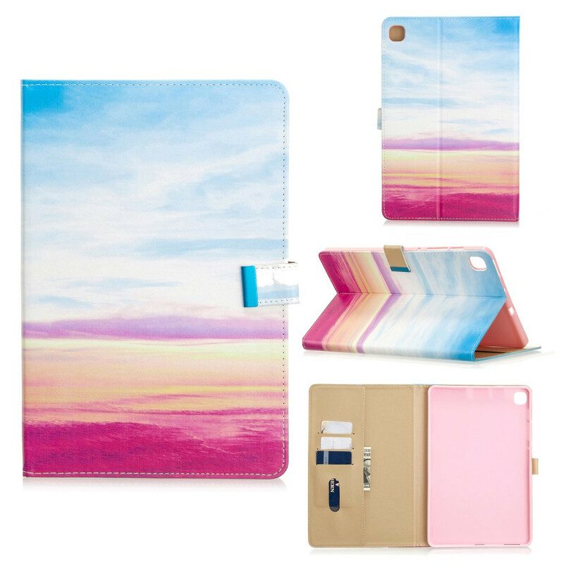 Flip Case Samsung Galaxy Tab S6 Lite Sky