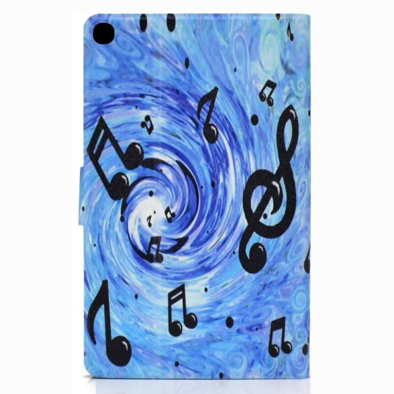 Kotelot Samsung Galaxy Tab S6 Lite Music Notes