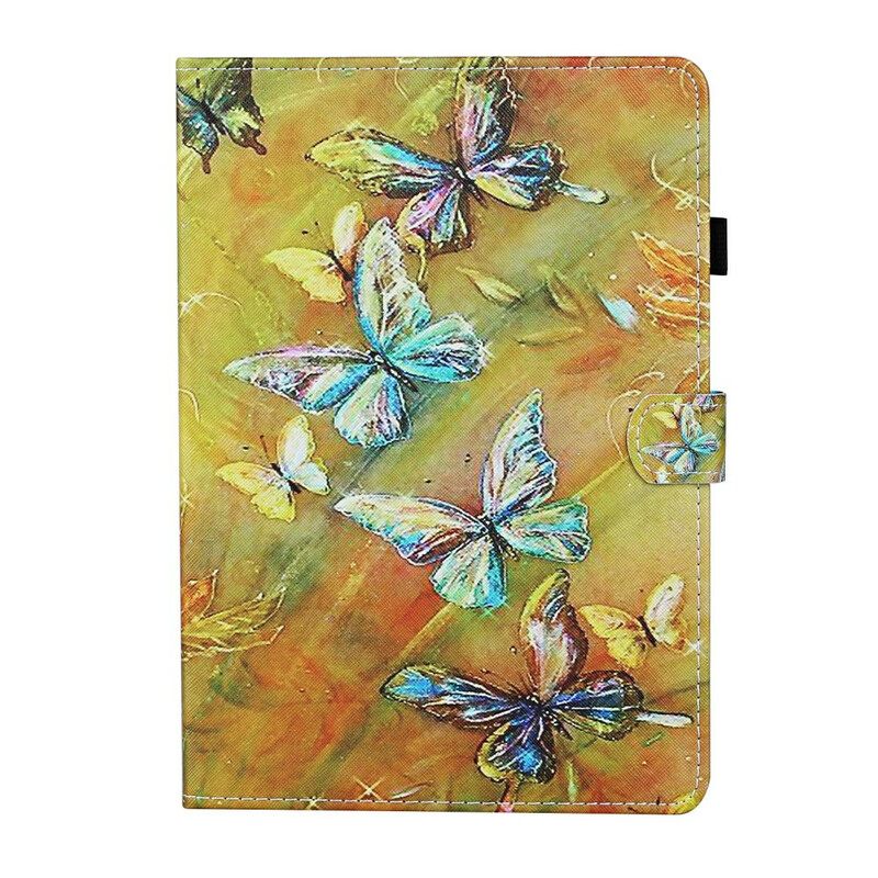 Kotelot Samsung Galaxy Tab S6 Lite Painted Butterflies