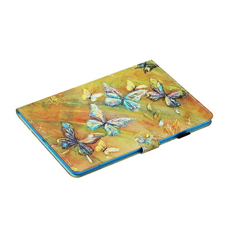 Kotelot Samsung Galaxy Tab S6 Lite Painted Butterflies