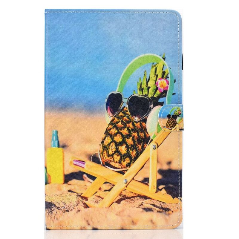 Kotelot Samsung Galaxy Tab S6 Lite Pineapple Beach