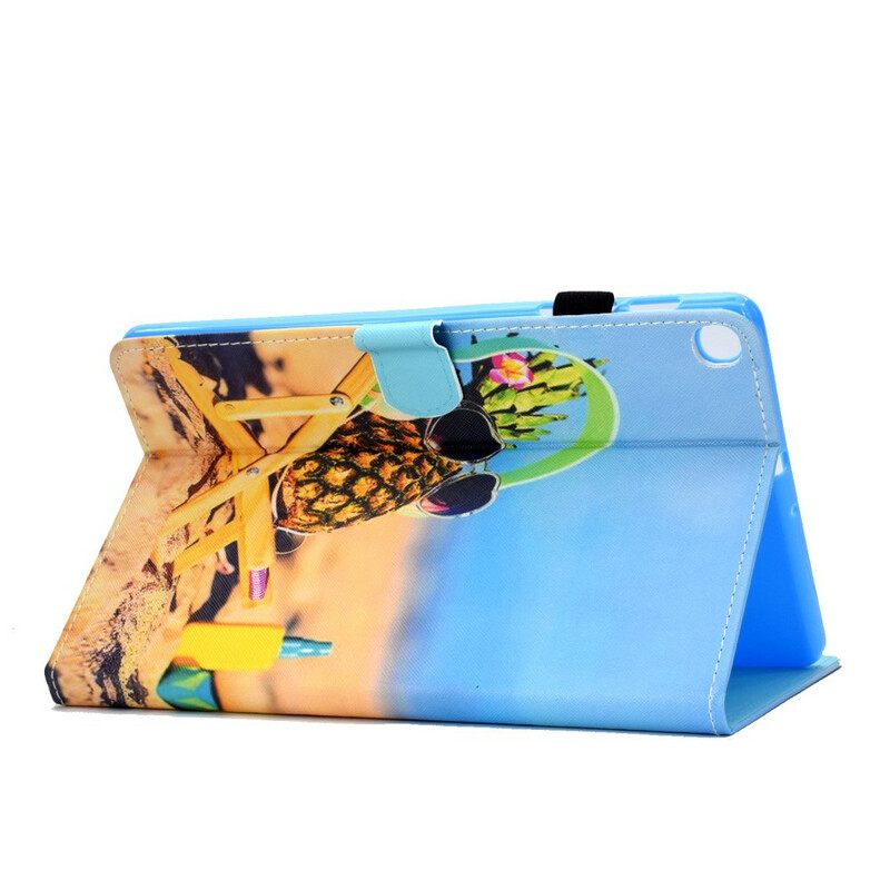 Kotelot Samsung Galaxy Tab S6 Lite Pineapple Beach