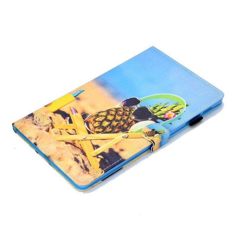 Kotelot Samsung Galaxy Tab S6 Lite Pineapple Beach