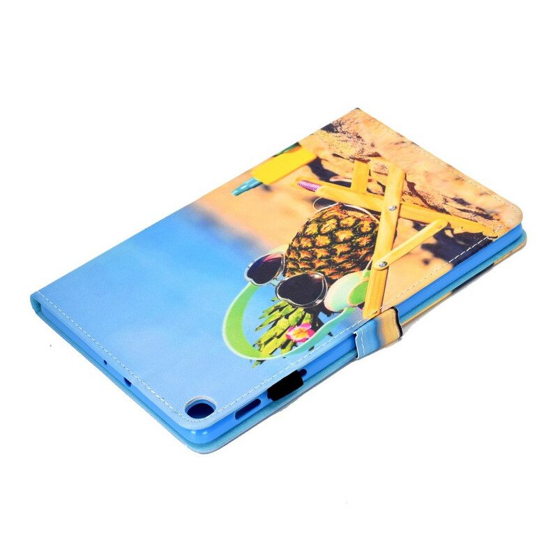 Kotelot Samsung Galaxy Tab S6 Lite Pineapple Beach