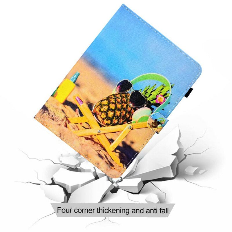 Kotelot Samsung Galaxy Tab S6 Lite Pineapple Beach