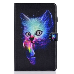 Kotelot Samsung Galaxy Tab S6 Lite Psycho Cat