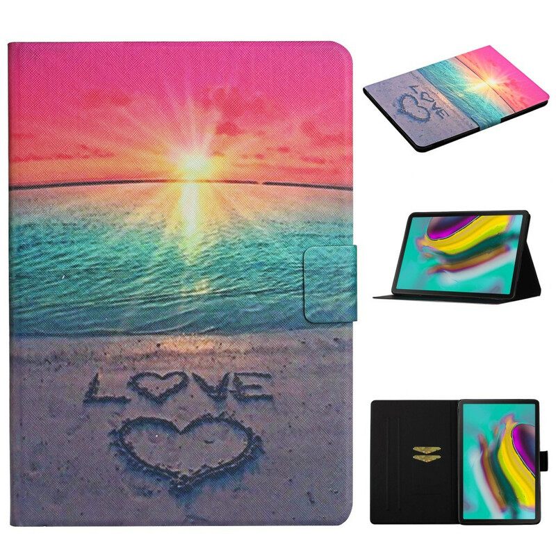 Kotelot Samsung Galaxy Tab S6 Lite Sunset Love