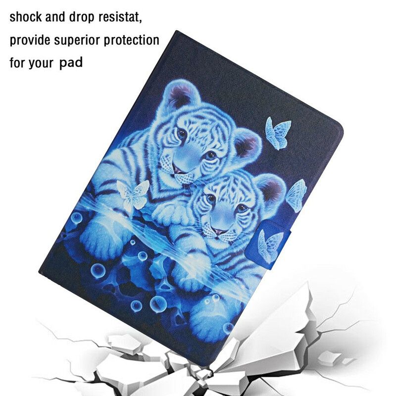 Kotelot Samsung Galaxy Tab S6 Lite Tigers